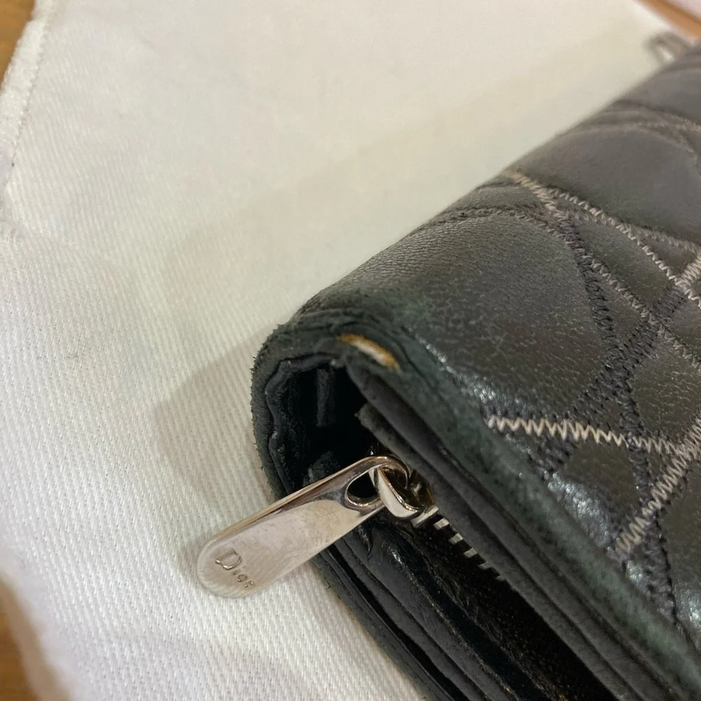 Christian Dior Wallet women Preowned authentic made in Italy